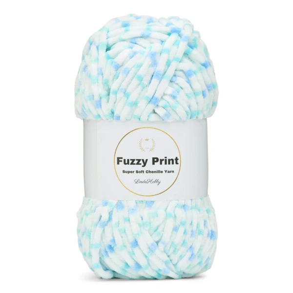 LindeHobby Fuzzy Chenille Print
